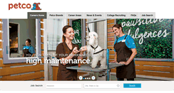 Desktop Screenshot of careers.petco.com