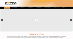 Desktop Screenshot of petco.net