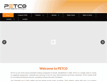 Tablet Screenshot of petco.net